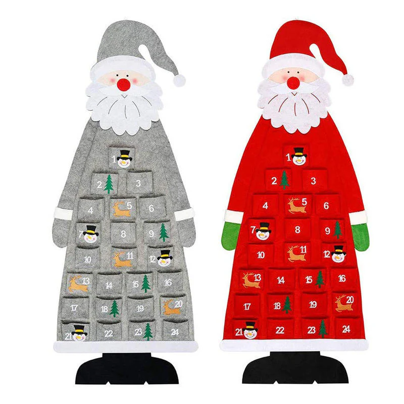 DIY Felt Snowman Advent Calendar – Hanging Countdown to Christmas for Kids