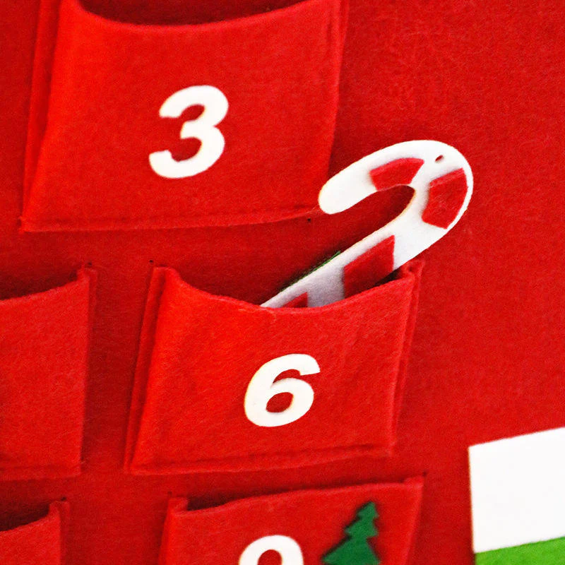 DIY Felt Snowman Advent Calendar – Hanging Countdown to Christmas for Kids - Image 6