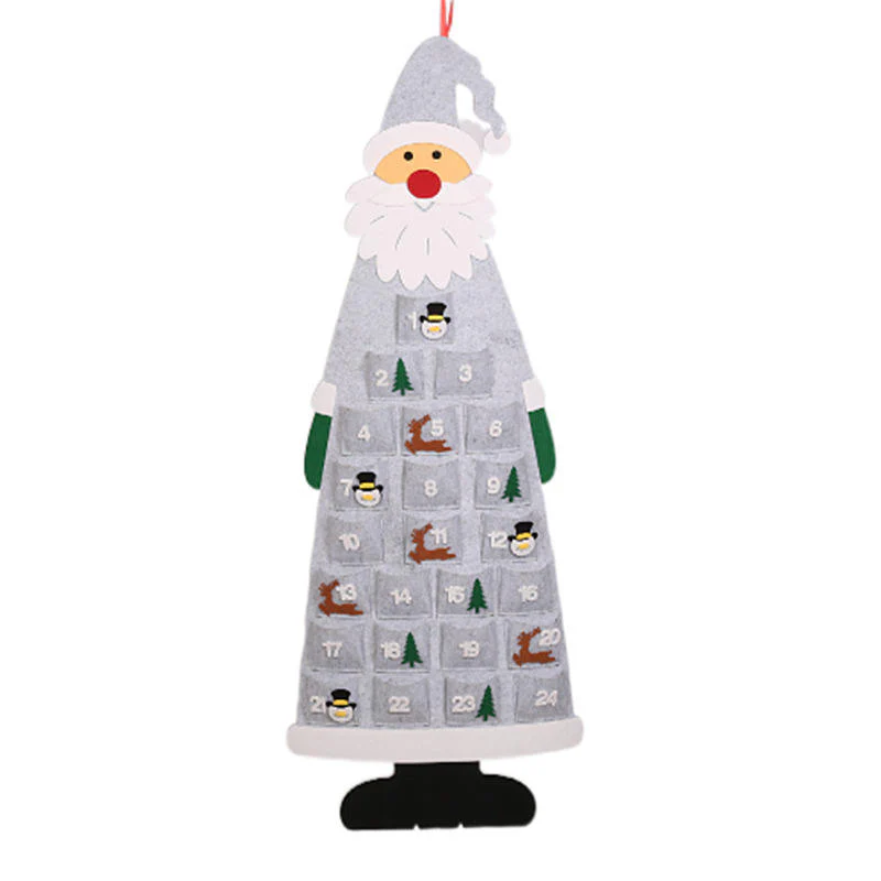 DIY Felt Snowman Advent Calendar – Hanging Countdown to Christmas for Kids - Image 9