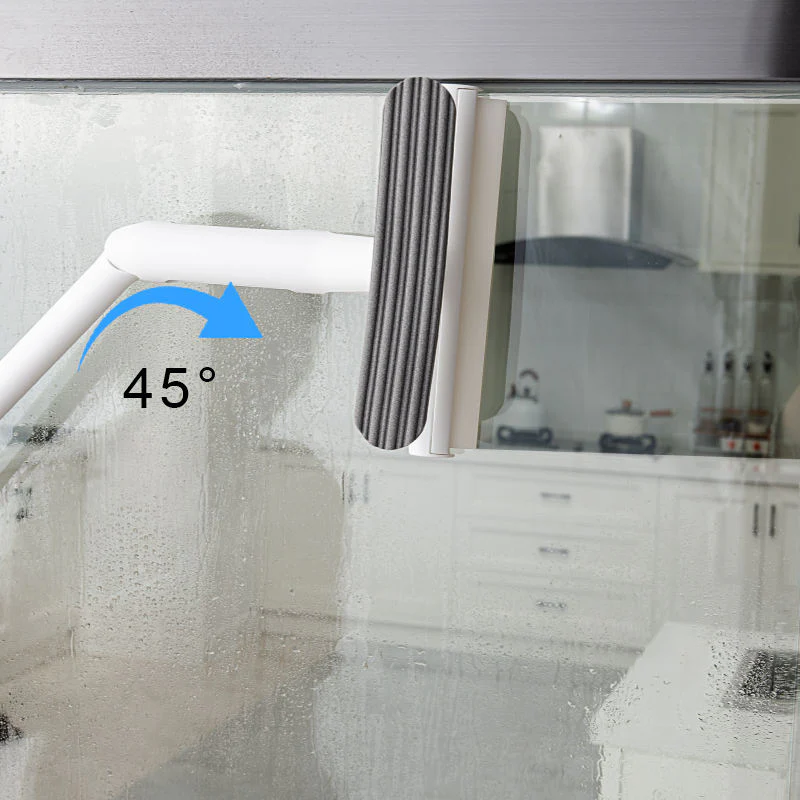 3-in-1 Window Wiper with Spray Bottle & Squeegee – Adjustable Handle for Glass, Mirrors & Car Windows - Image 2