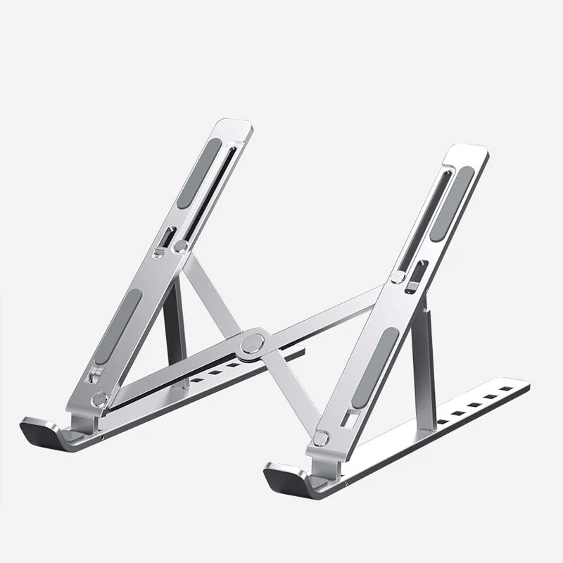 Adjustable Aluminum Laptop Stand – Portable Ergonomic Riser - Image 9