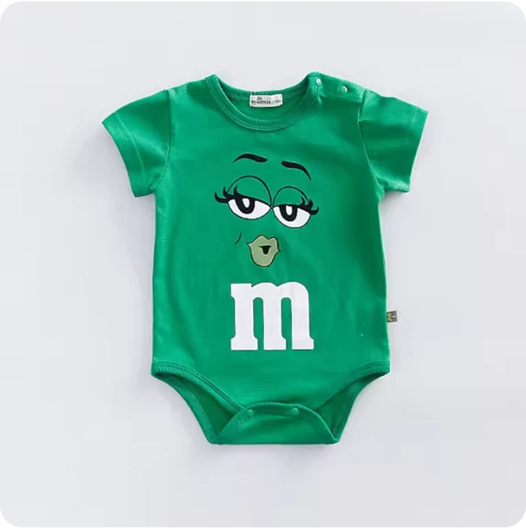 Baby Cotton Romper – Short-Sleeve Jumpsuit for Newborns & Toddlers - Image 2