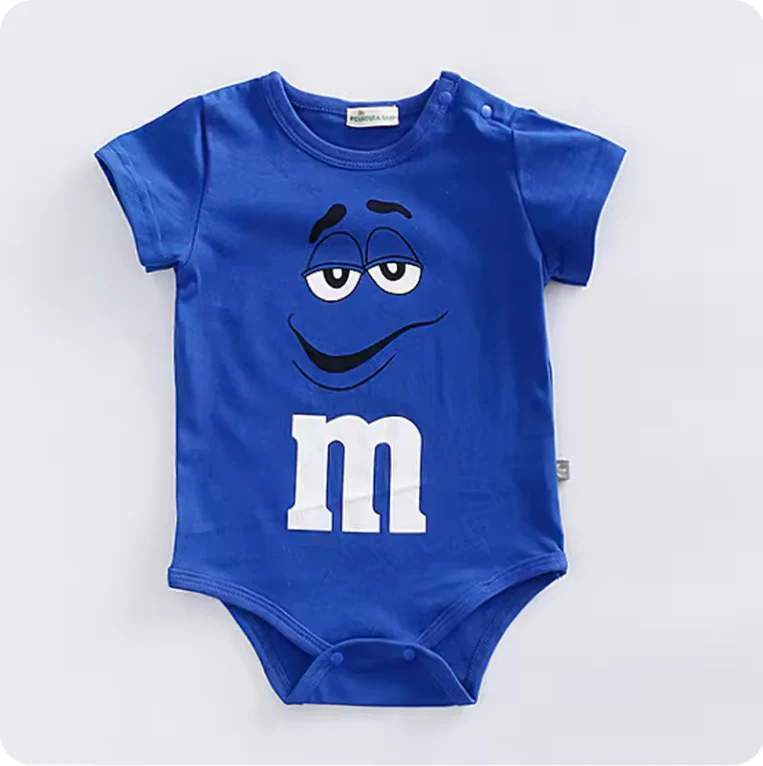 Baby Cotton Romper – Short-Sleeve Jumpsuit for Newborns & Toddlers - Image 3