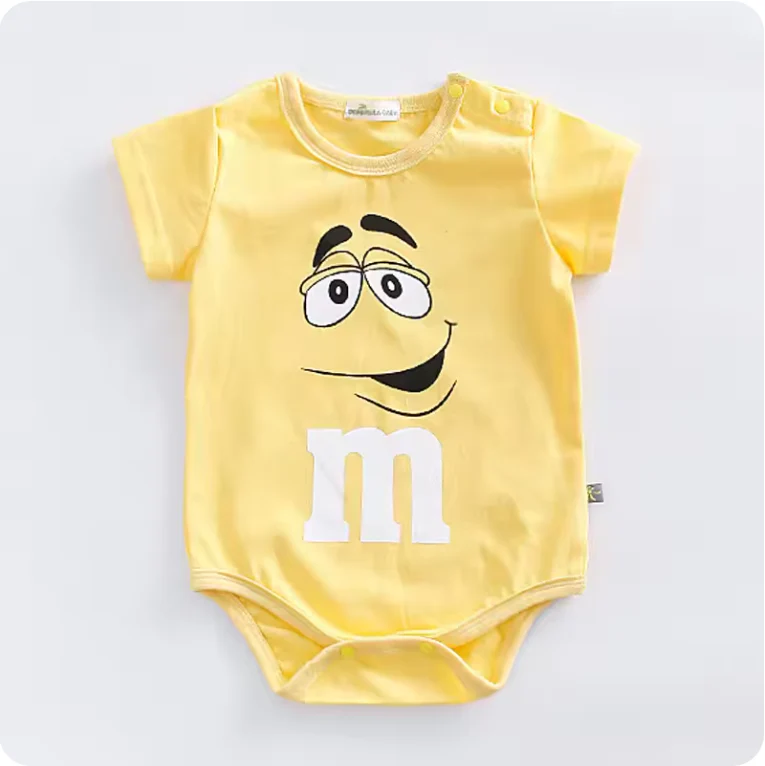 Baby Cotton Romper – Short-Sleeve Jumpsuit for Newborns & Toddlers - Image 6