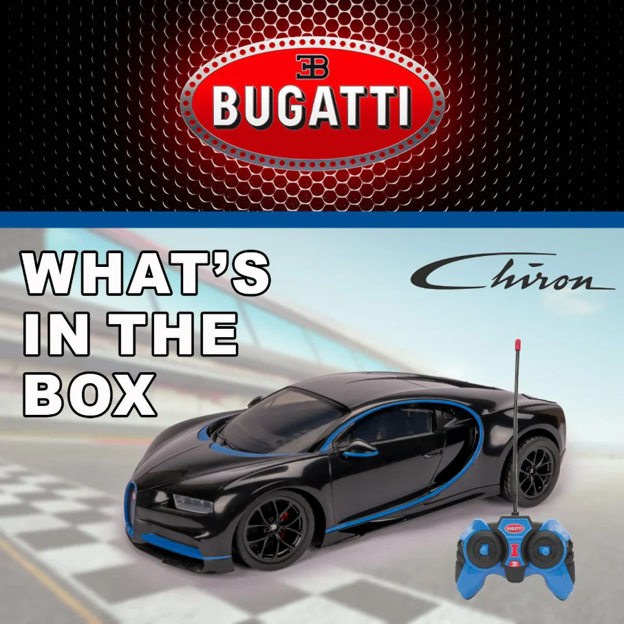 Bugatti Chiron RC Luxury Sports Car - 1:14 Scale Replica - Image 4
