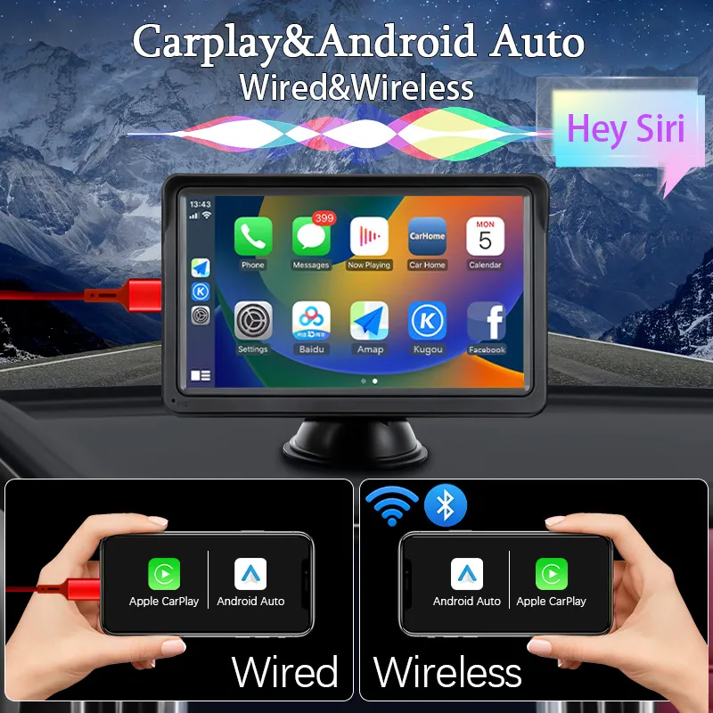 CarPlay Multimedia Video Player With Rear View Camera - Image 5