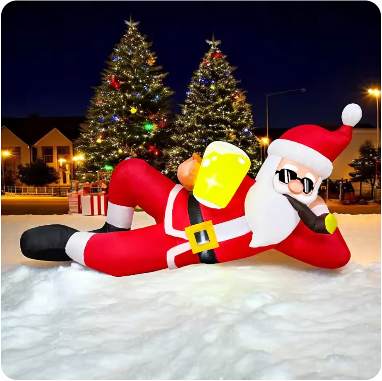Christmas Inflatable Outdoor Decorations – LED Light-Up Centerpieces - Image 5