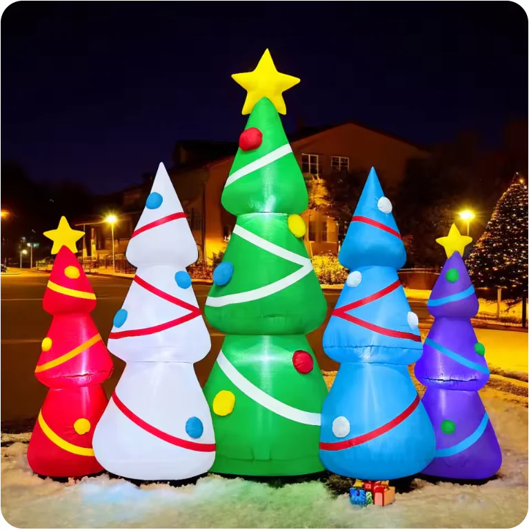 Christmas Inflatable Outdoor Decorations – LED Light-Up Centerpieces - Image 9