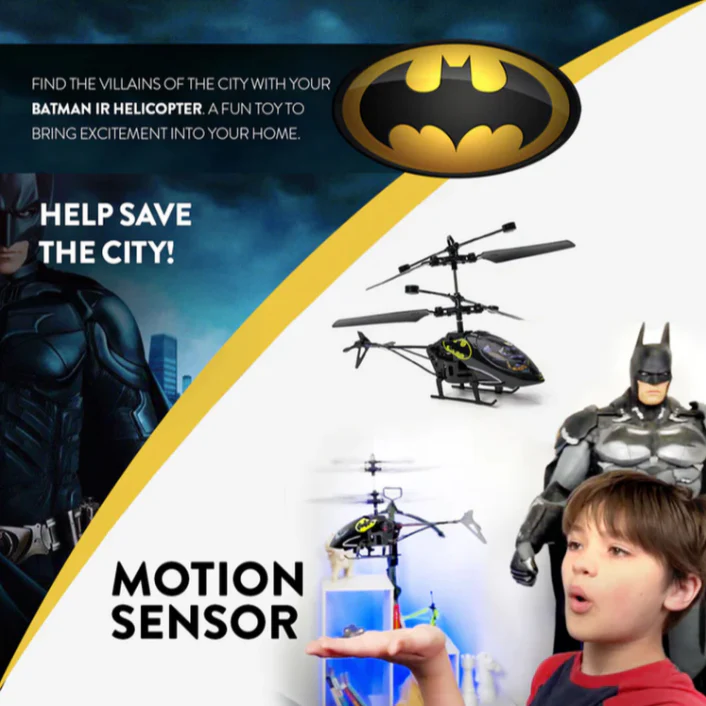 DC Superheroes 2CH IR RC Helicopter Series – Batman, Superman & Wonder Woman - Image 3