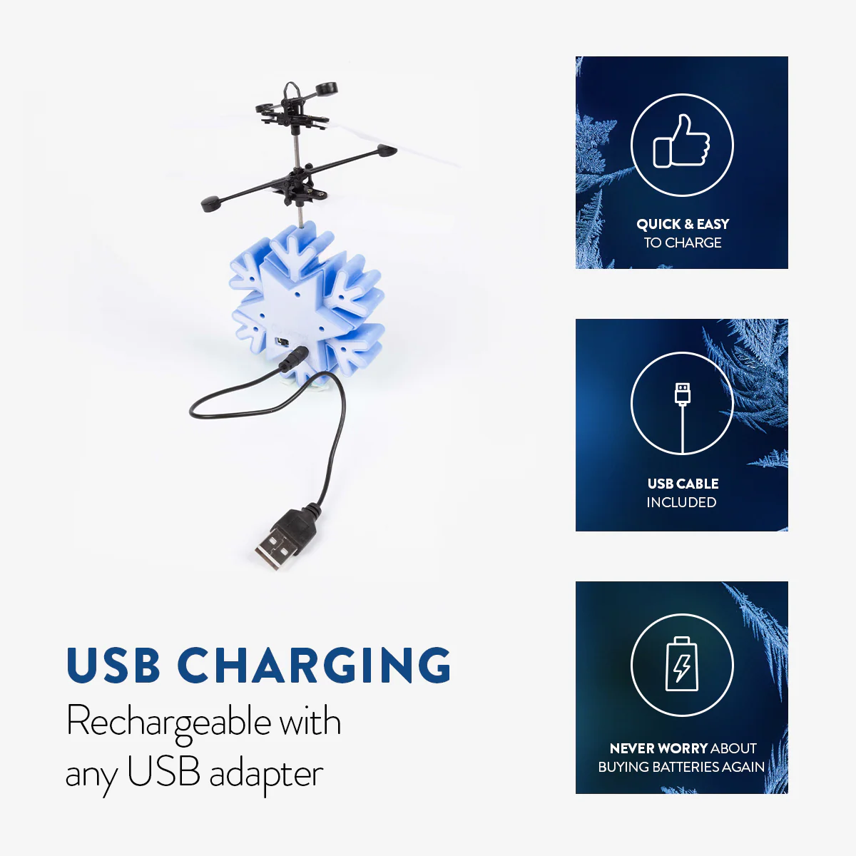 Disney Frozen Olaf Motion Sensing IR UFO Ball Helicopter - Image 9