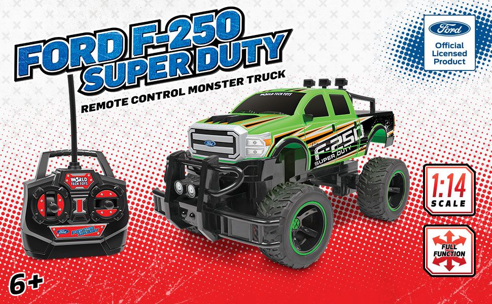 Ford F-250 Super Duty Electric RC Truck - 1:14 Scale Replica - Image 12