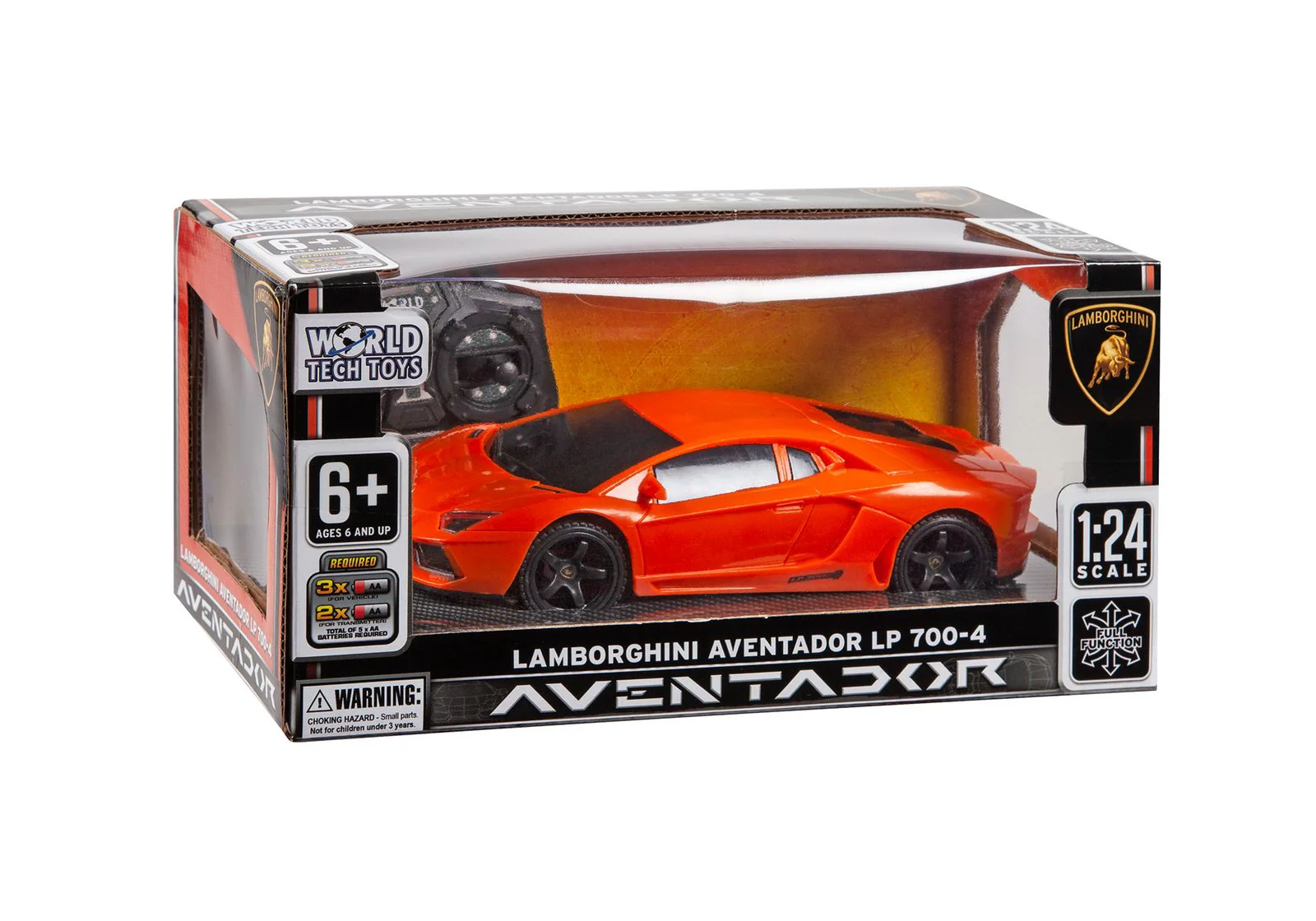 Lamborghini Aventador Electric RC Supercar - 1:24 Scale Replica - Image 8