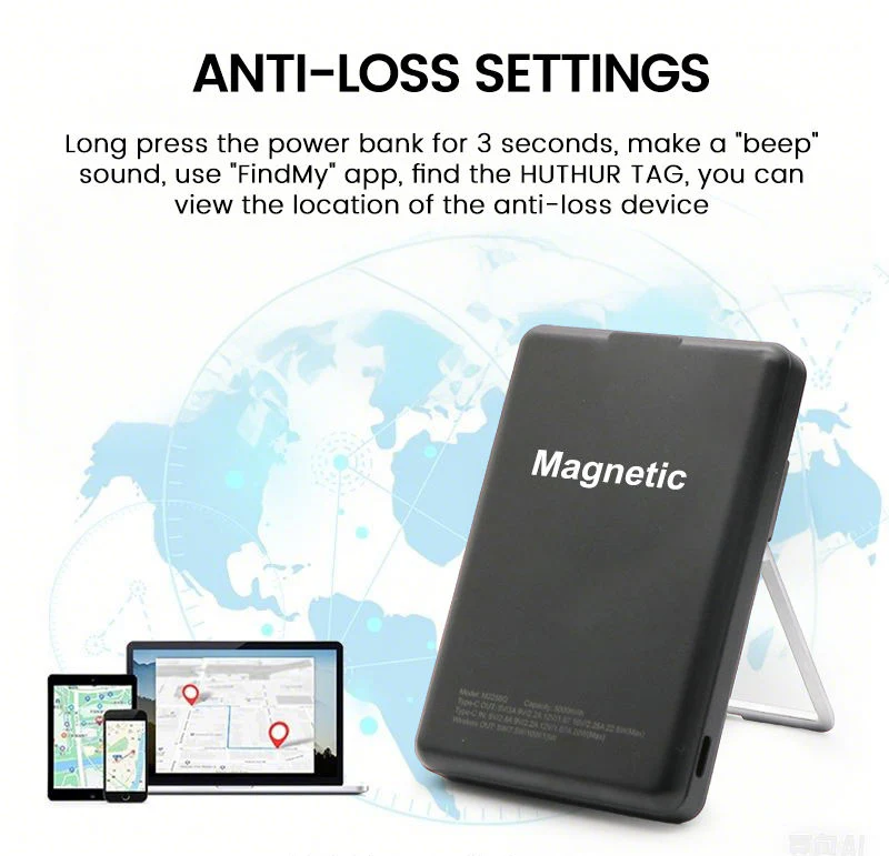 Fast Charging Magnetic Wireless Power Bank – 10000mAh - Image 3