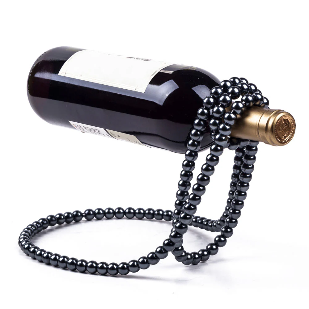 Floating Pearl Necklace Wine Rack - Image 5