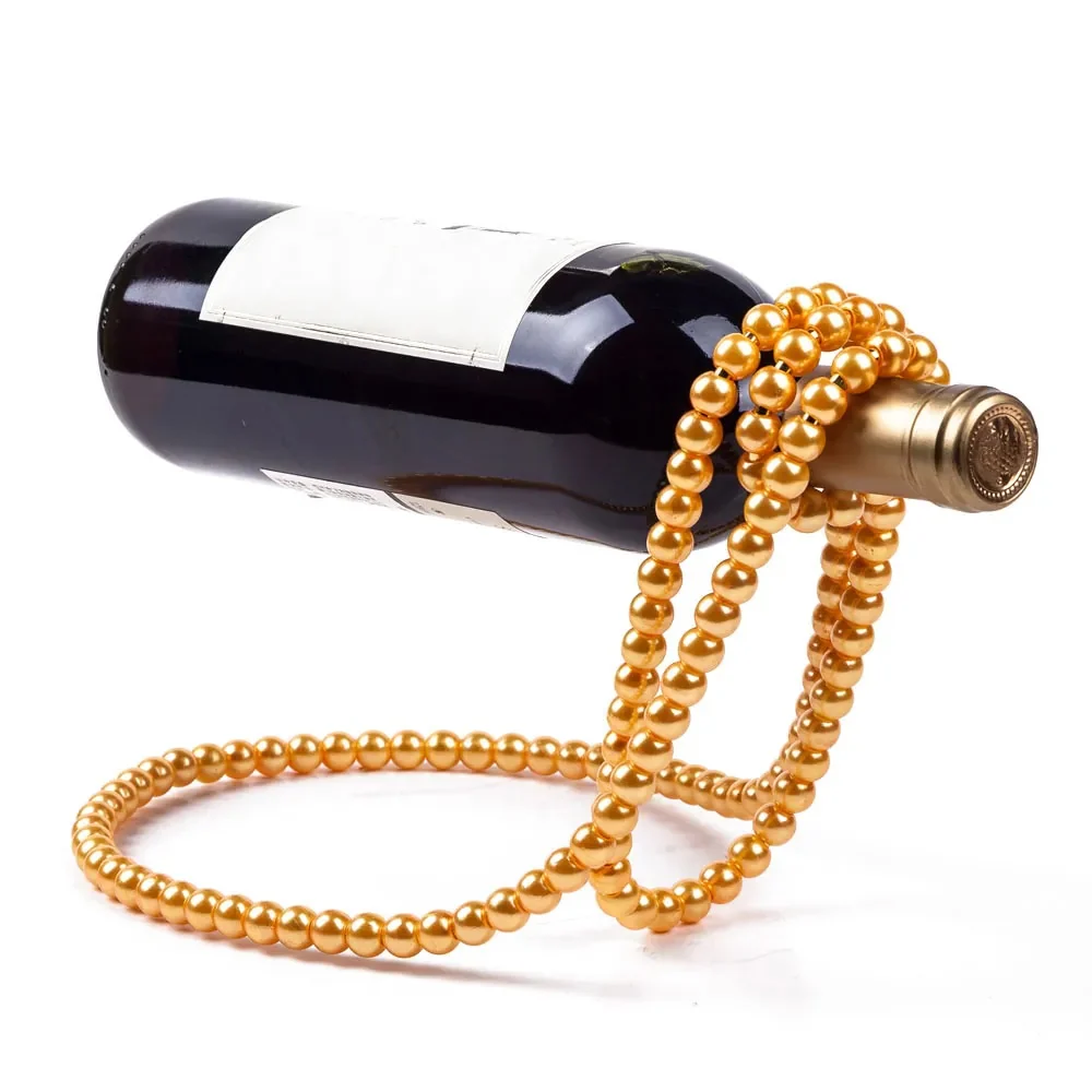 Floating Pearl Necklace Wine Rack - Image 7