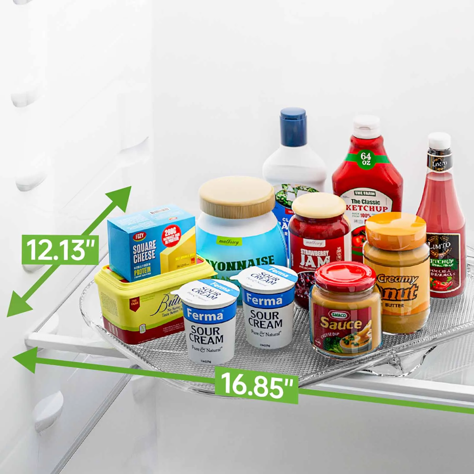 Fridge rectangular turntable - Image 2