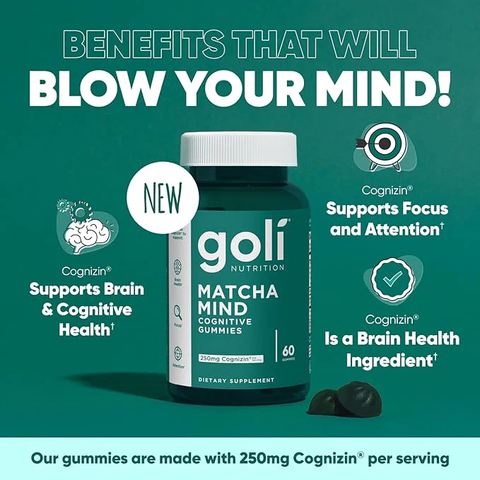 GoliĀ® Matcha Mind Gummies - Image 5