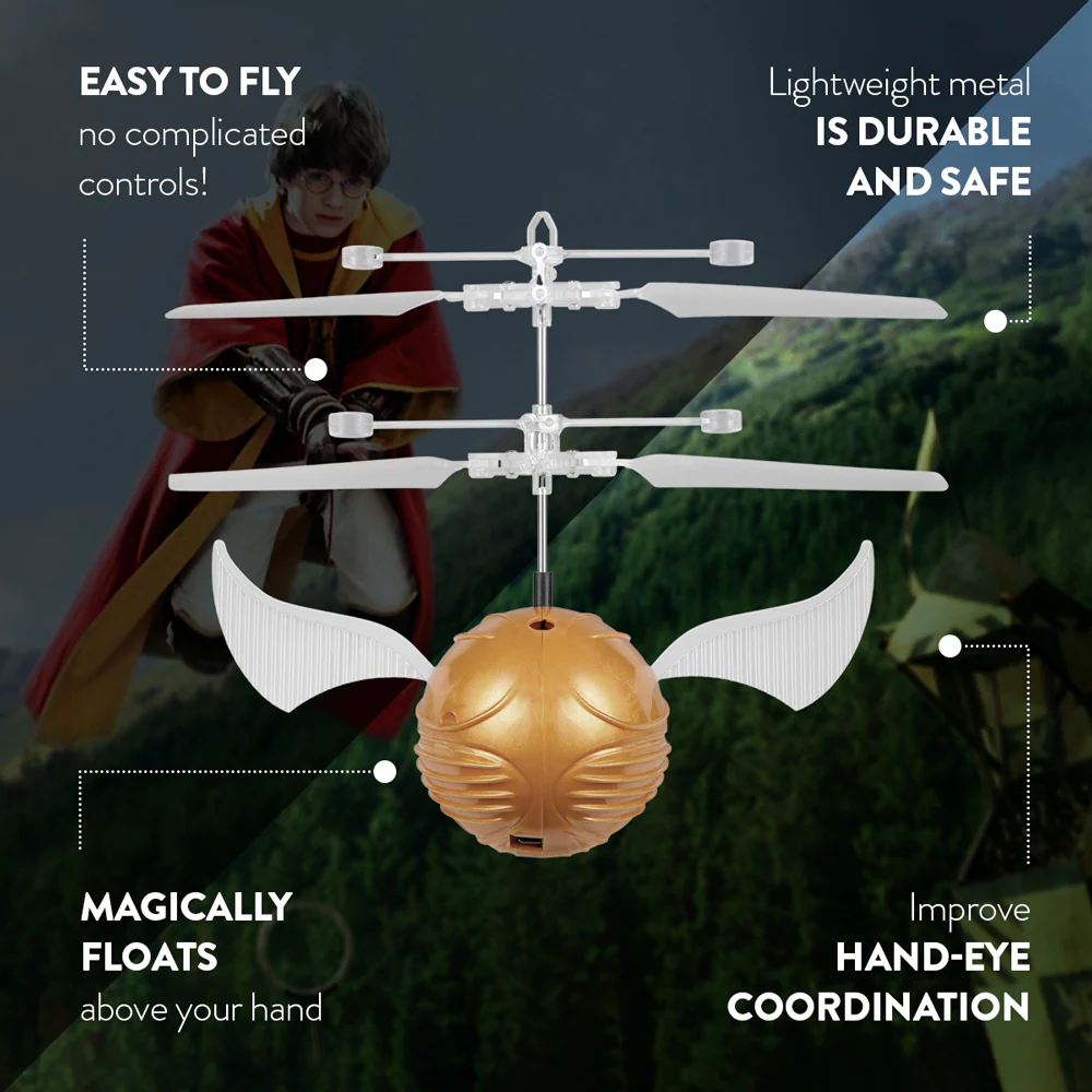 Harry Potter Golden Snitch IR UFO Ball Helicopter - Image 8