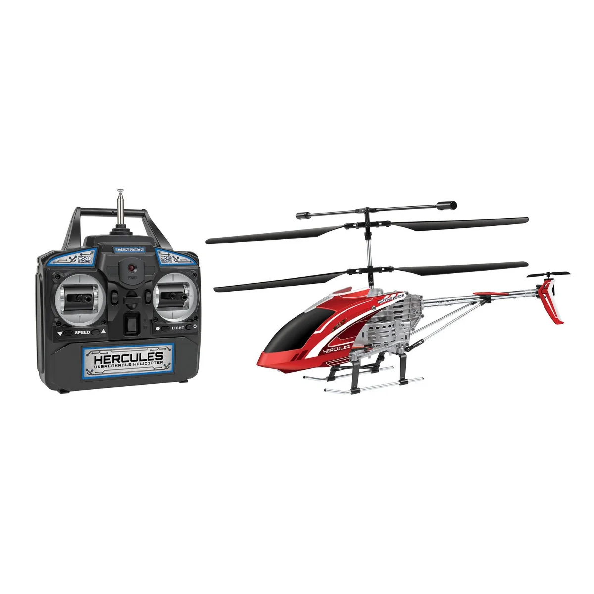 Hercules 3.5CH Gyro Helicopter – Unbreakable Remote Control Helicopter with LED Lights and USB Recharge - Image 2