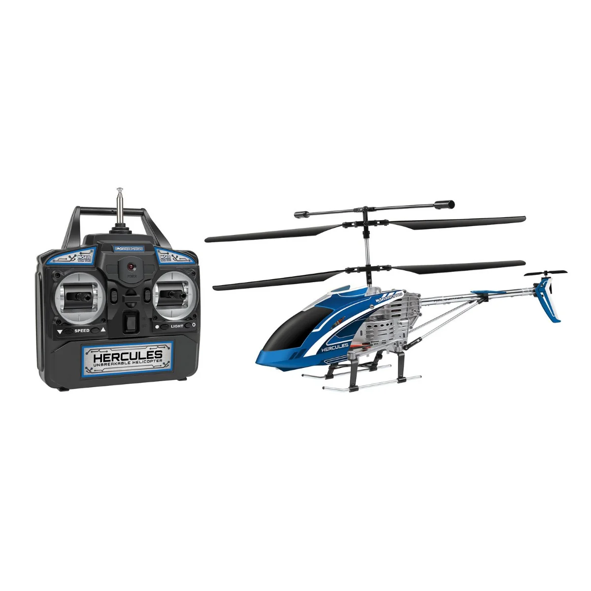 Hercules 3.5CH Gyro Helicopter – Unbreakable Remote Control Helicopter with LED Lights and USB Recharge - Image 3