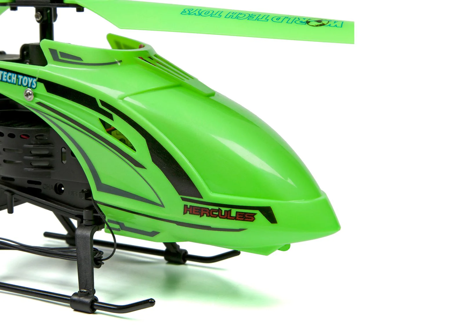 Hercules Glow in the Dark 3.5CH Gyro Helicopter – Unbreakable Remote Control Helicopter with LED Lights and USB Recharge - Image 7