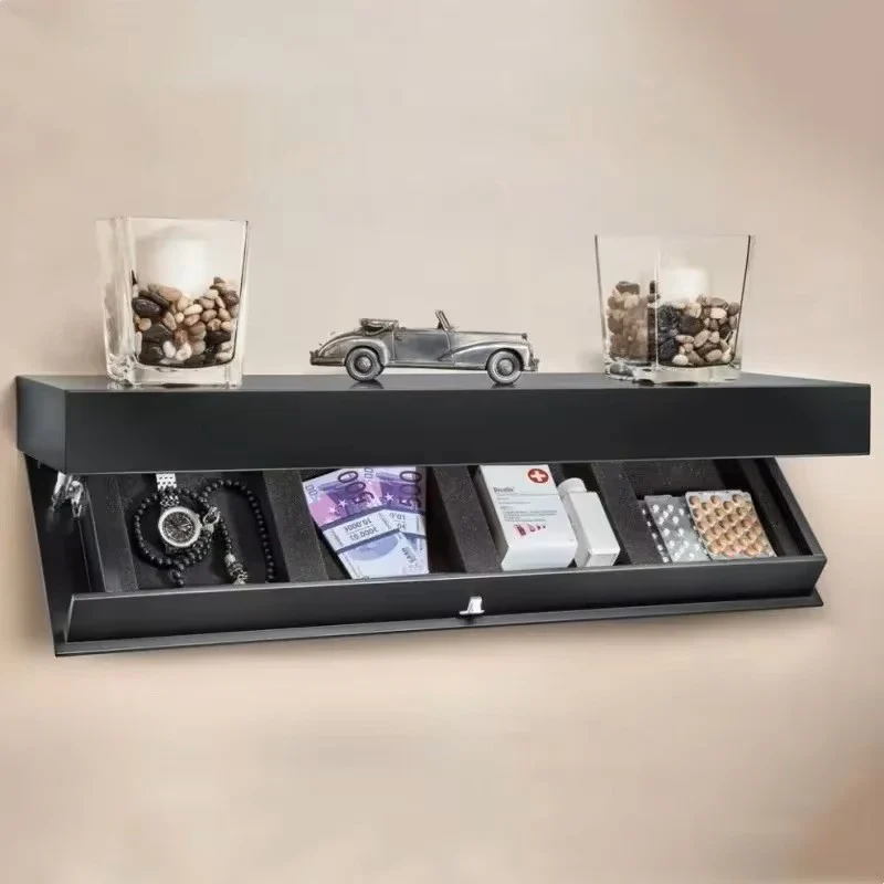 Hidden Floating Shelf with Secret Compartment - Image 9