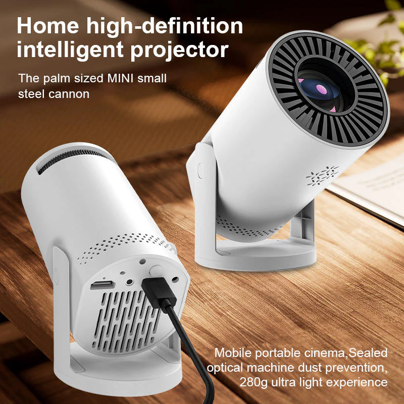 HY300 Mini Wired Portable LED Projector - Image 3