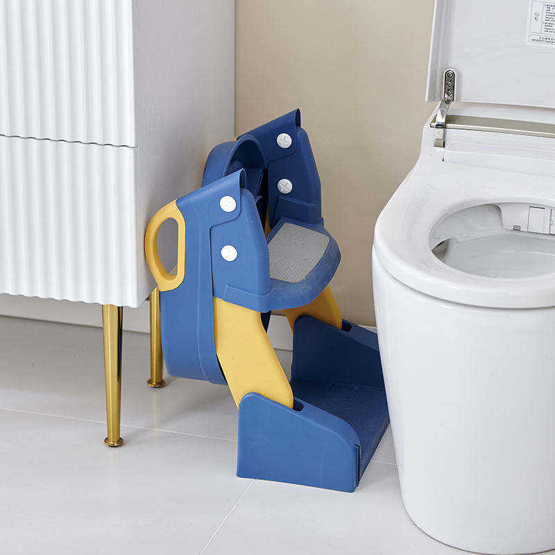 KiddyEase Foldable Baby Potty Training Seat with Step Ladder – Adjustable Height & Anti-Slip Design - Image 5