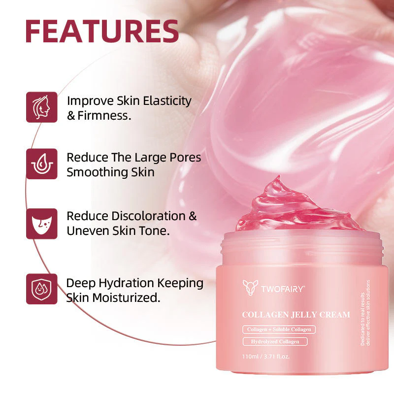 Korean Skincare Collagen Jelly Cream with Niacinamide 110ml - Image 2