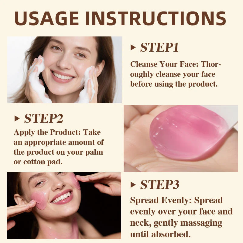 Korean Skincare Collagen Jelly Cream with Niacinamide 110ml - Image 6