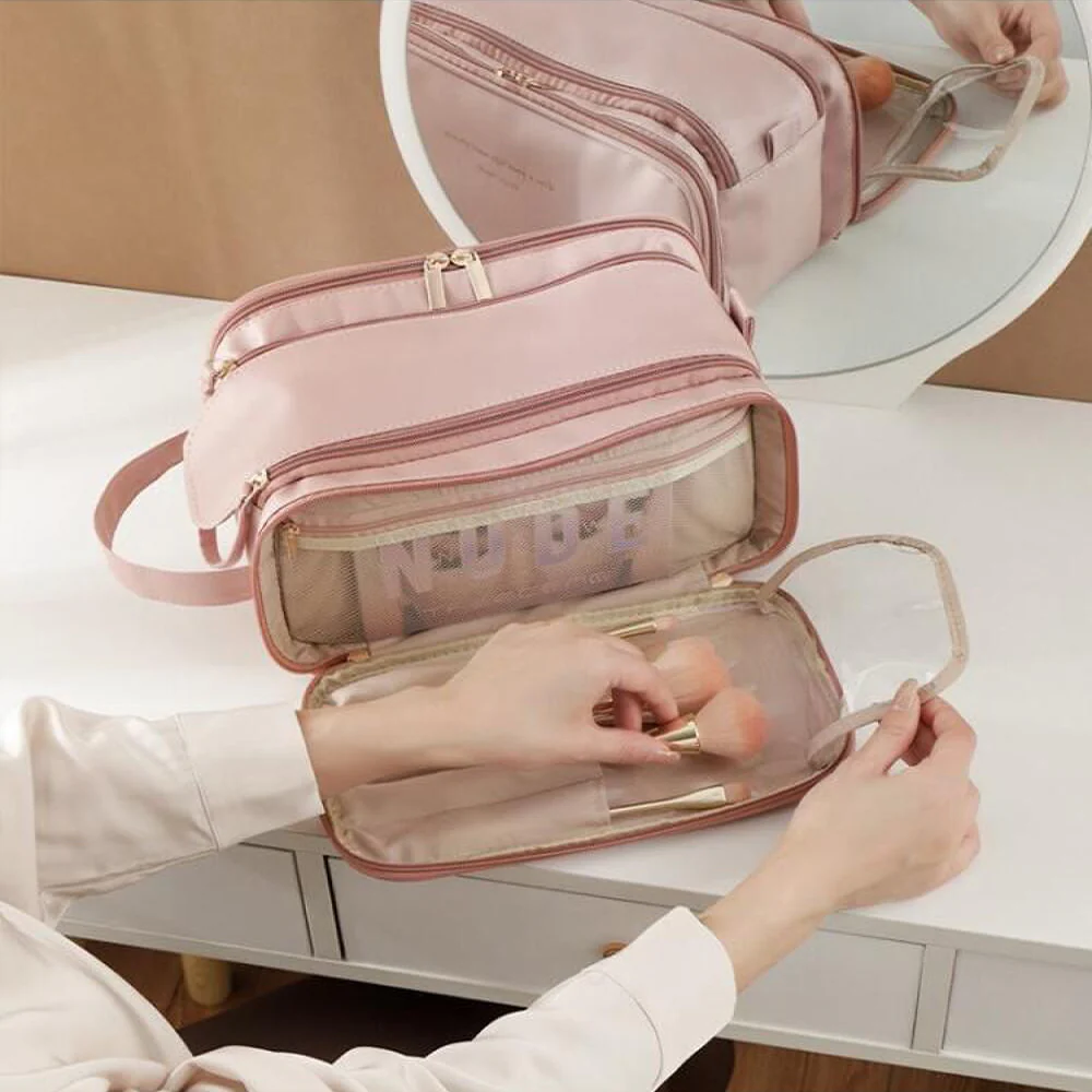 Large-Capacity Travel Cosmetic Bag - Image 4