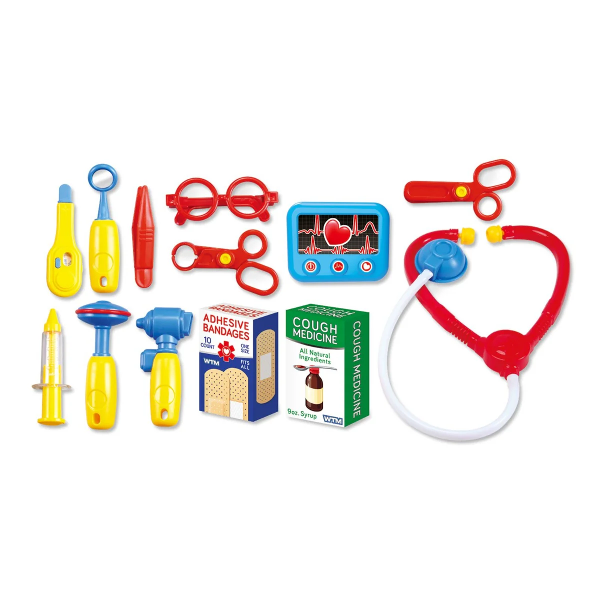 Lil’ Doctor Suitcase Playset – 23 Piece Kids Medical Role-Play Kit - Image 6
