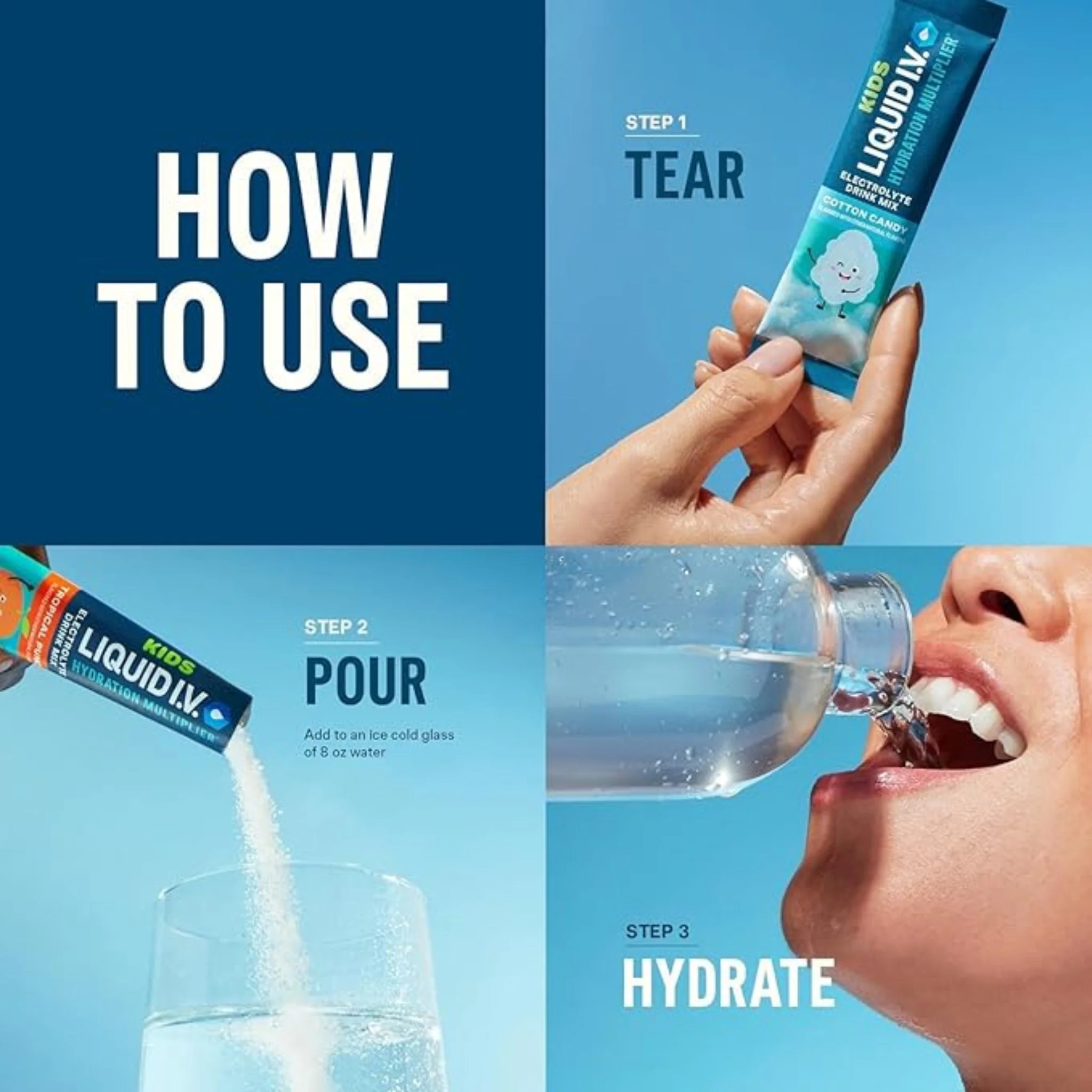 Liquid I.V.® Cotton Candy Hydration Multiplier - Image 5