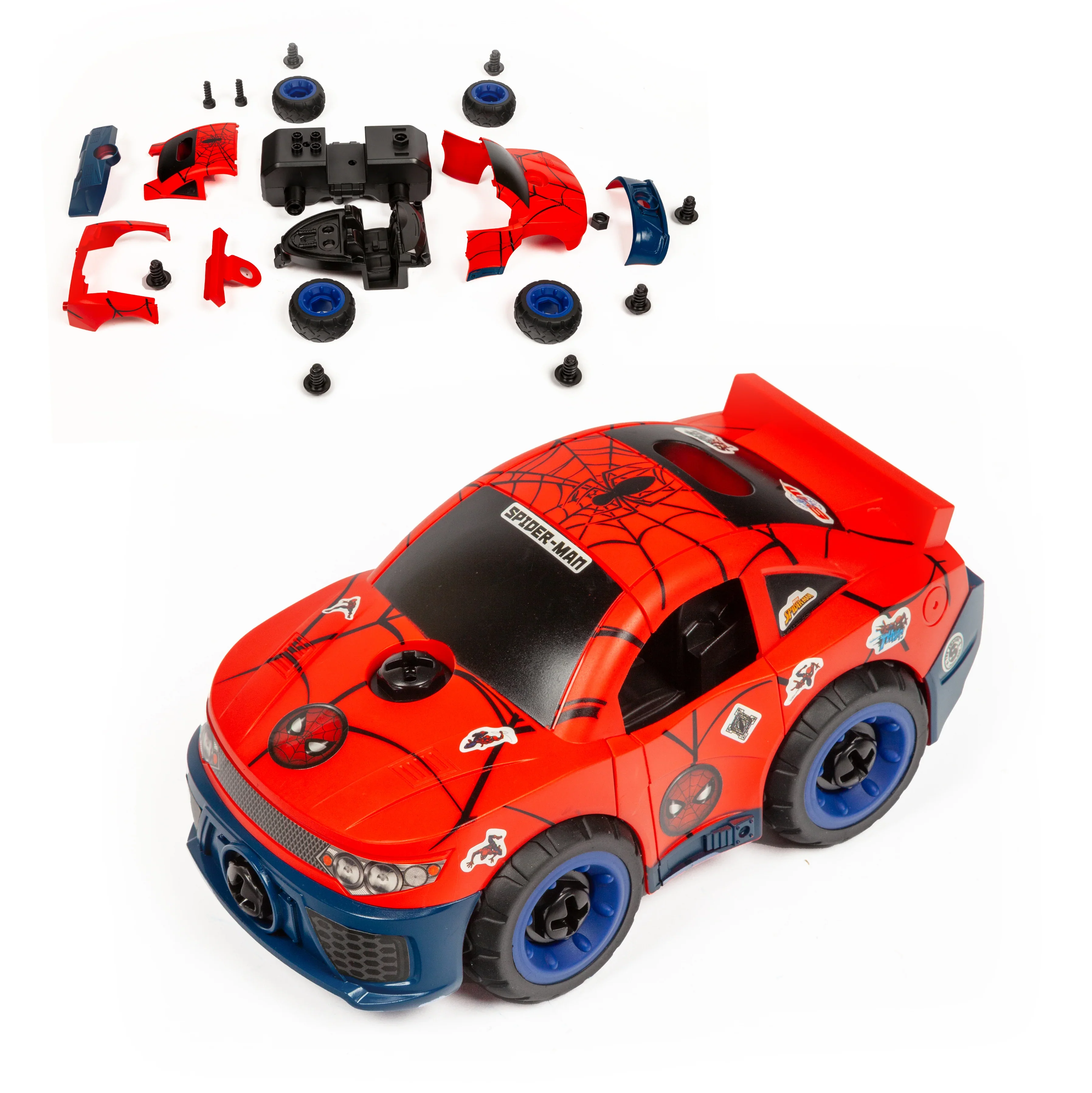 [Marvel] Spider-Man Tool Bench Playset with Take-Apart Car - Image 7