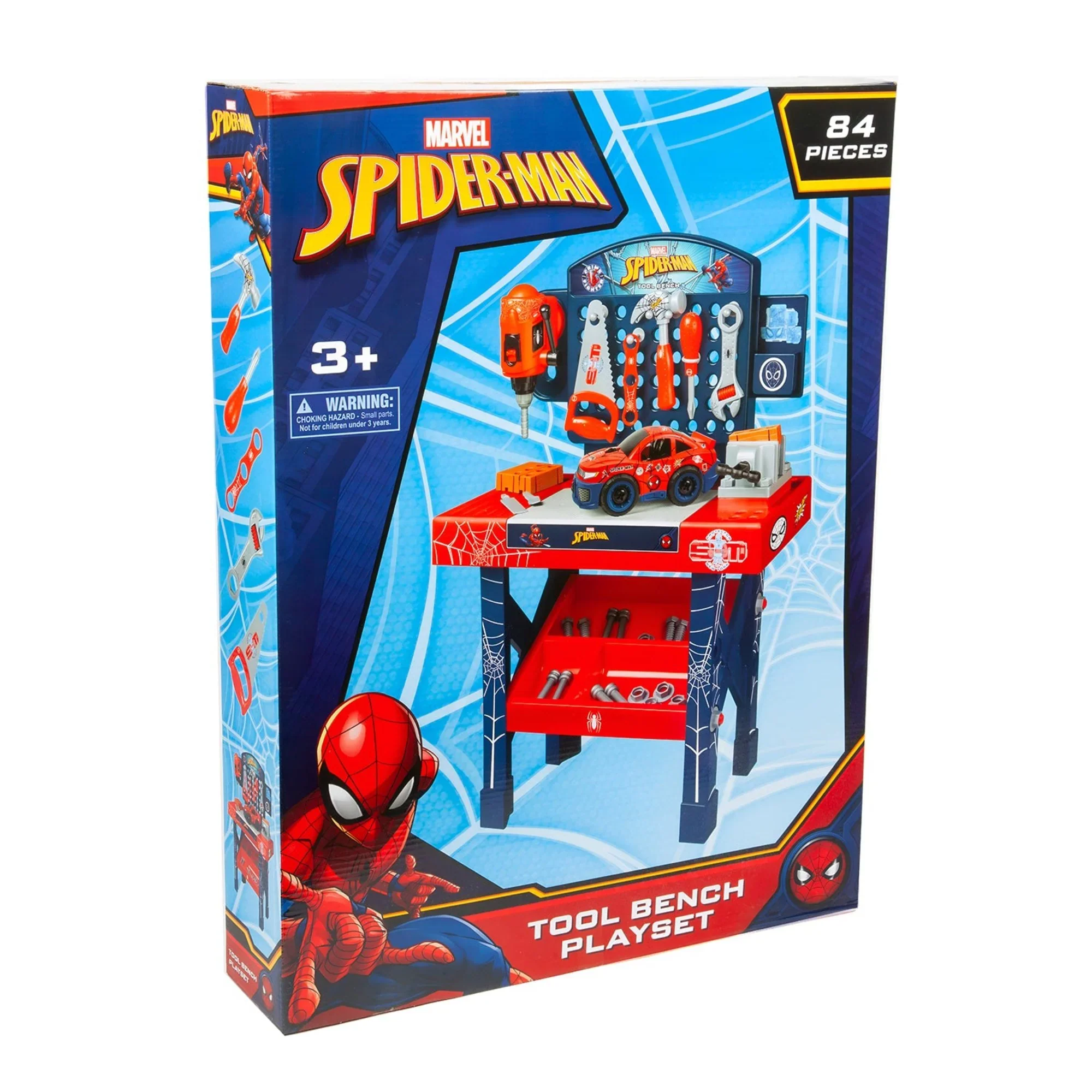 [Marvel] Spider-Man Tool Bench Playset with Take-Apart Car - Image 9