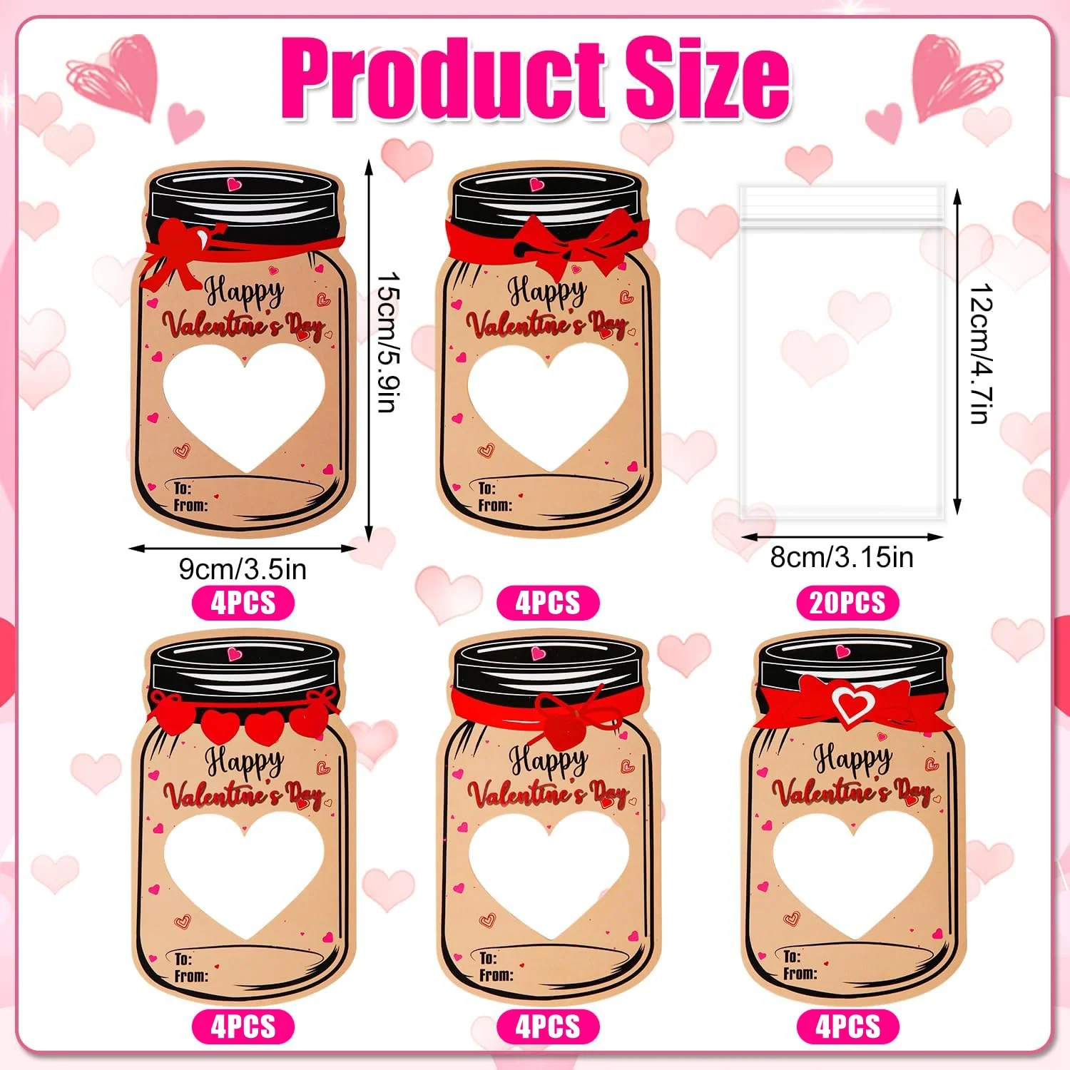 Mason Jar Valentine Cards - Image 7