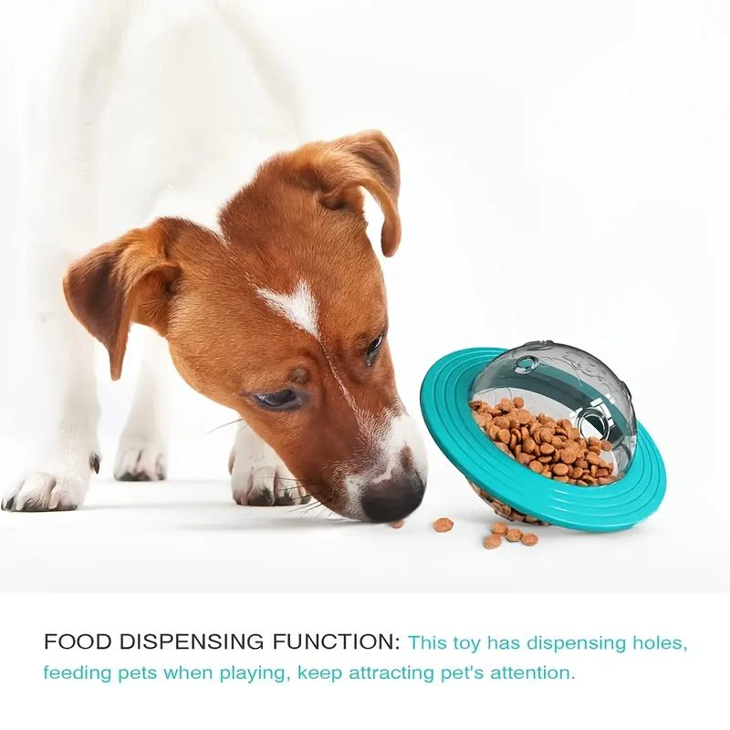 Multipurpose Bite-Resistant UFO Ball – Treat Dispenser Toy for Dogs & Cats - Image 3