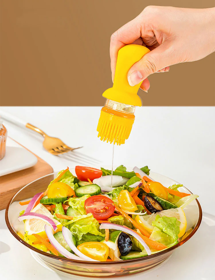 Oil Dispenser Bottle with Silicone Brush - Image 5