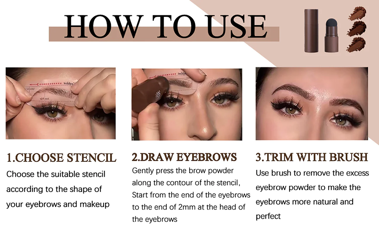 One Step Eyebrow Stamp Kit™ - Image 3