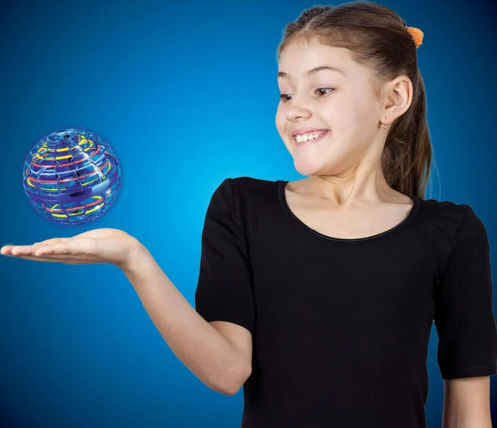Orbit Sphere Flying LED Hover Ball – Hand-Controlled Orb Drone with 360° Spin - Image 5