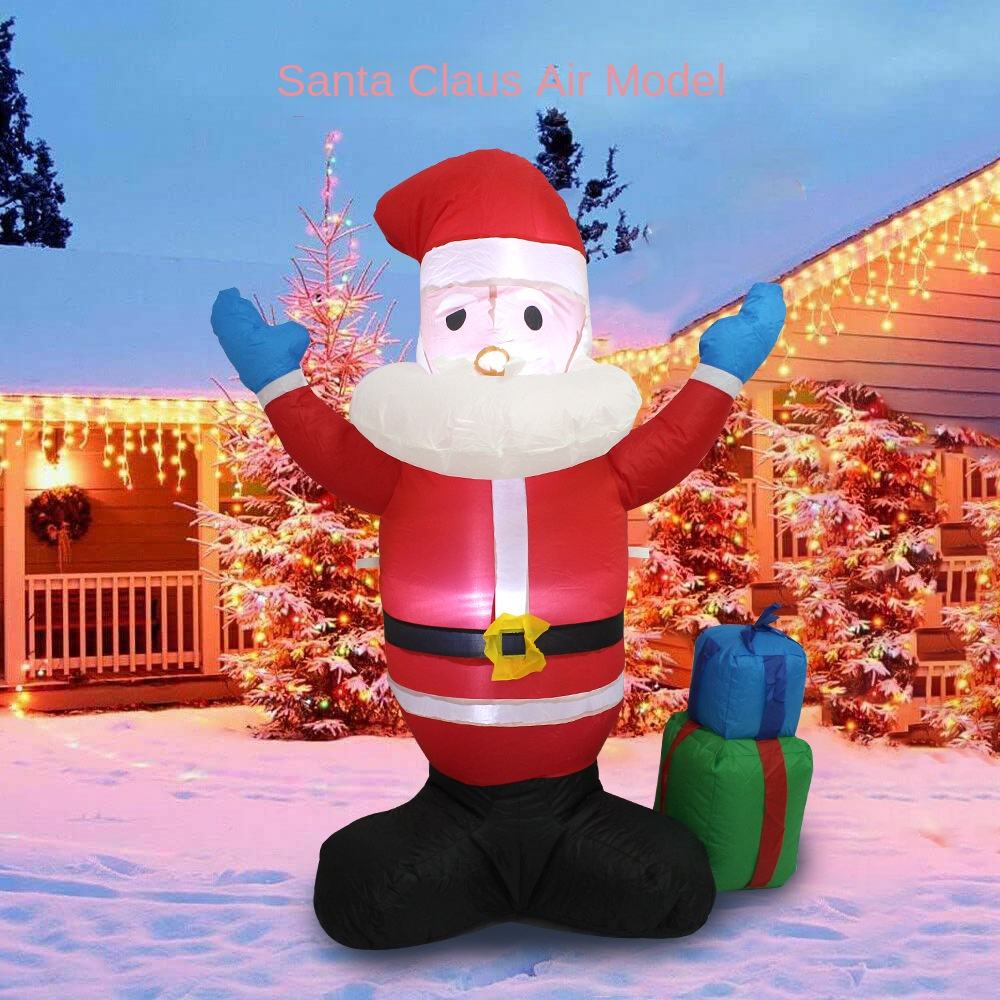 Outdoor Inflatable Giant Santa Claus Decoration – Festive Air-Blown Christmas Display - Image 3