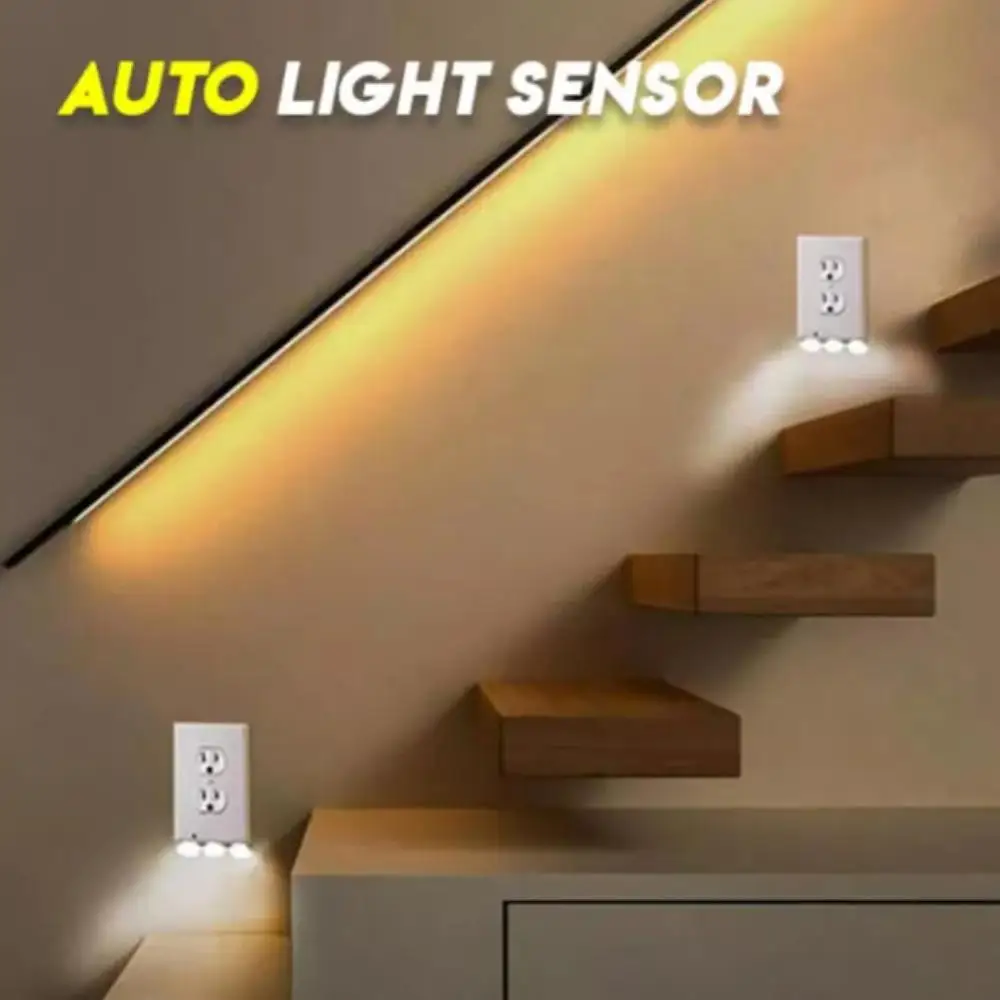 Outlet Wall Plate With LED Lights - Image 5
