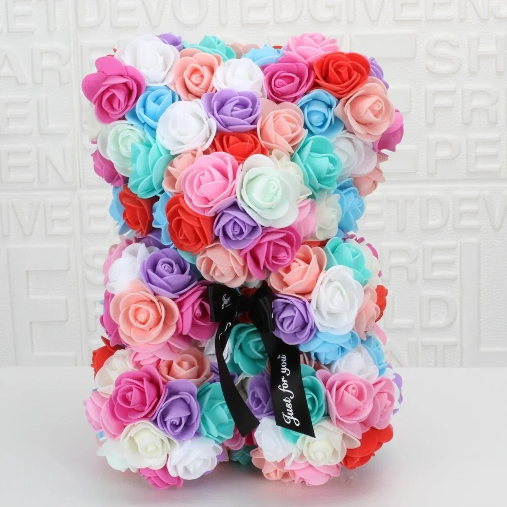 Perfect Gift: Galaxy Rose + Rose Bear - Image 34