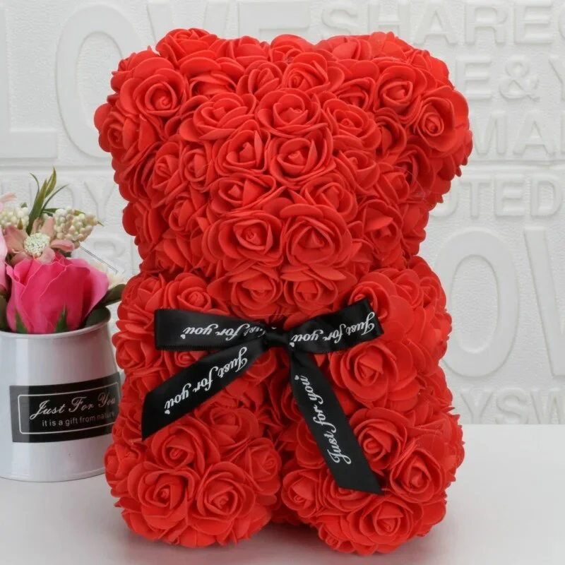 Perfect Gift: Galaxy Rose + Rose Bear - Image 35