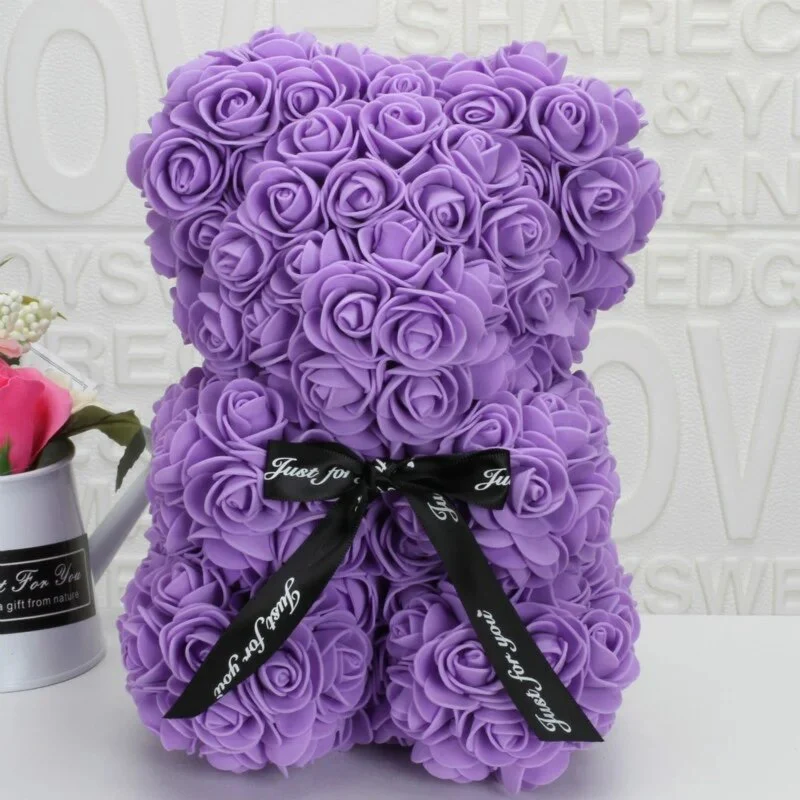 Perfect Gift: Galaxy Rose + Rose Bear - Image 38