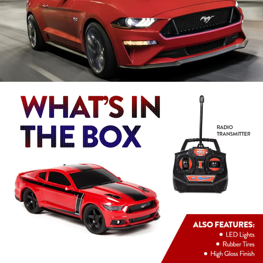 Ford Mustang RC American Muscle Car – 1:24 Scale Replica - Image 4