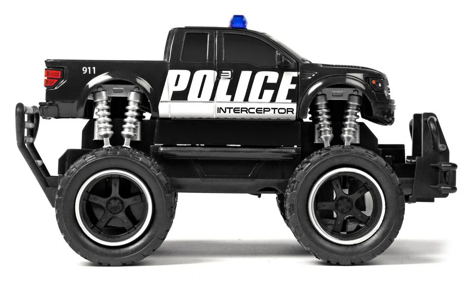 Ford F-150 SVT Raptor Police Pursuit RC Truck Double Pack - 1:24 Scale Replica - Image 8