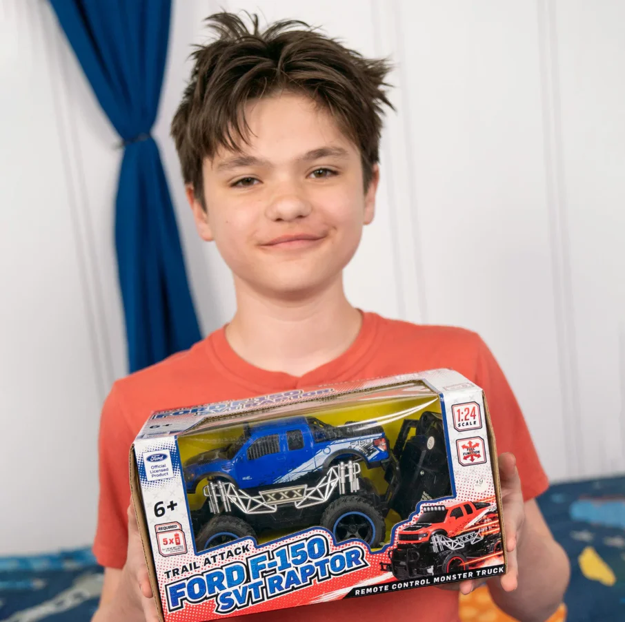 Trail Attack Ford F-150 SVT Raptor RC Monster Truck - 1:24 Scale Replica - Image 5