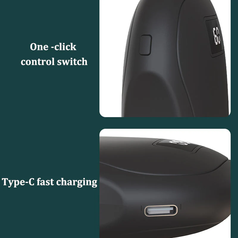 Rechargeable Hand Warmer & Power Bank – Portable 3600mAh Heating Device - Image 4