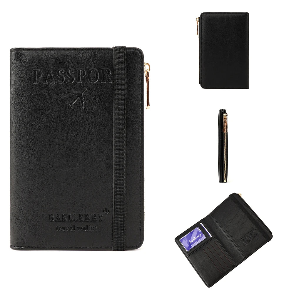 RFID Blocking Leather Card Wallet - Image 9